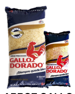 Arroz Gallo Dorado 5 libras
