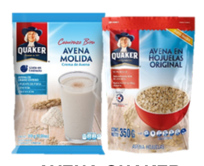 Avena Quaker Molida 310g