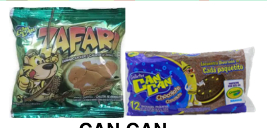 Galleta Can Can Vainilla 37.5g/12