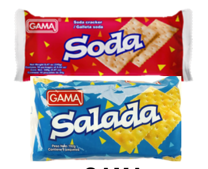 Galleta Soda Gama 8/24g