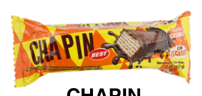 Galleta Wafer Chapín cubierta de chocolate