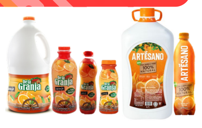 De la Granja Jugo Naranja 235 mL