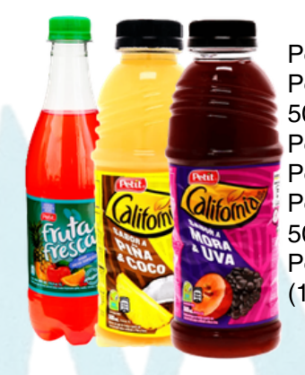 Petit California Kiwi Fresa 500 mL