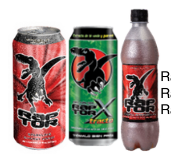 Raptor lata 473 mL