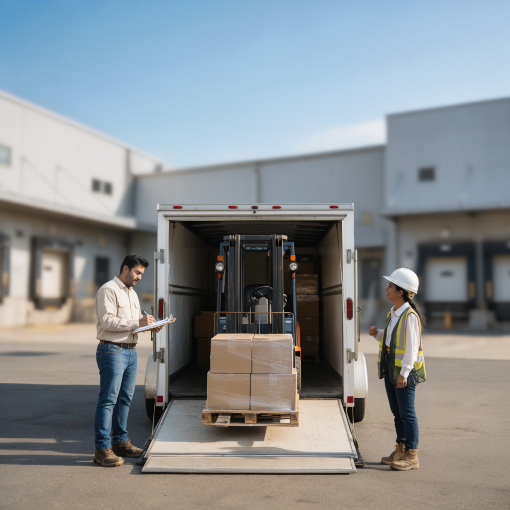 Transporte hacia bodegas